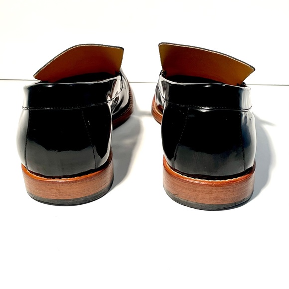 Limited Edition ‘Dragan Mrdja’ Men’s Patent Leather Slip On Loafer - Picture 4 of 7